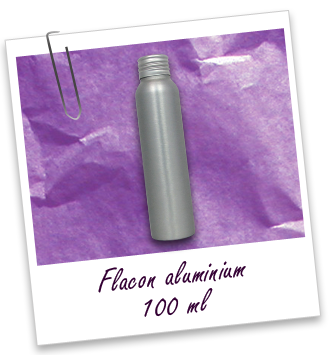 Flacon aluminium 100 ml Aroma-Zone