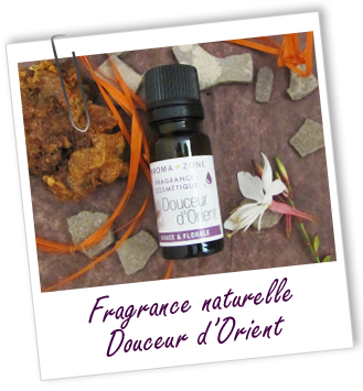 Fragrance cosmétique naturelle Douceur d'Orient Aroma-Zone