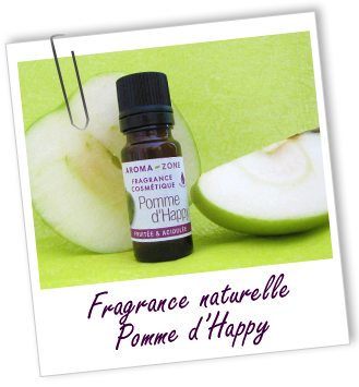 Fragrance cosmétique naturelle Pomme d'Happy Aroma-Zone