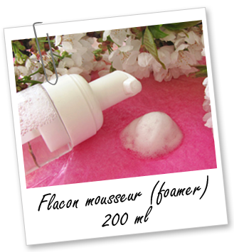 Flacon mousseur ou foamer Aroma-Zone