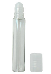 Flacon roll-on 10 ml en plastique et bille plastique Aroma-Zone