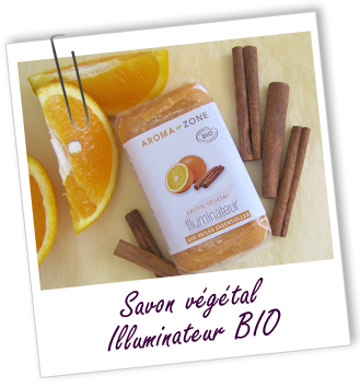 Savon végétal BIO ILLUMINATEUR Aroma-Zone