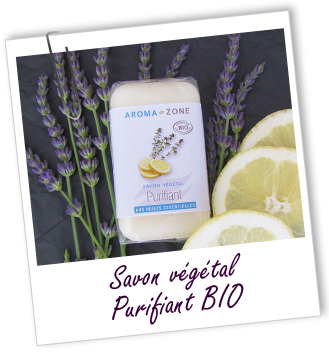 Savon végétal BIO PURIFIANT Aroma-Zone
