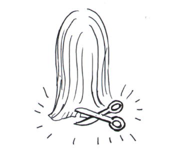 Coupez vos cheveux régulièrement et adoptez une coupe courte pour donner du volume à vos cheveux fins et mous