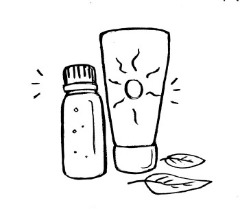 Protégez votre peau du soleil qui stimule la production de sébum, obstrue les pores et favorise l’apparition de boutons, comédons et points noirs.