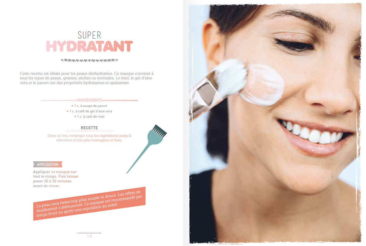 Livre Masques de Beauté AromaZone