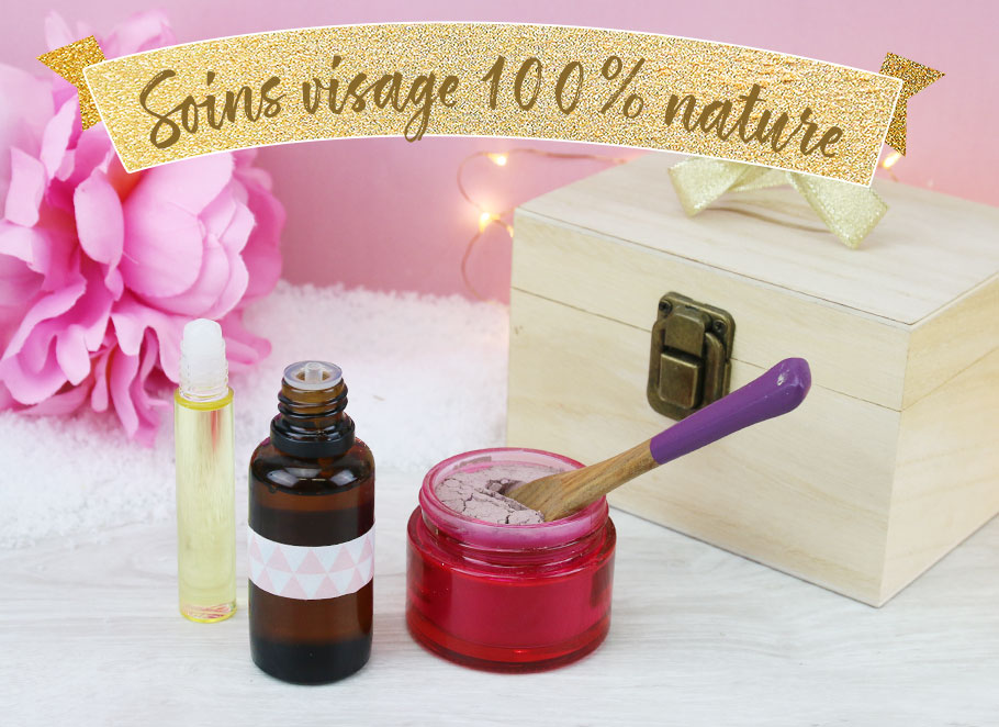 Coffret DIY Soins visage 100% Nature