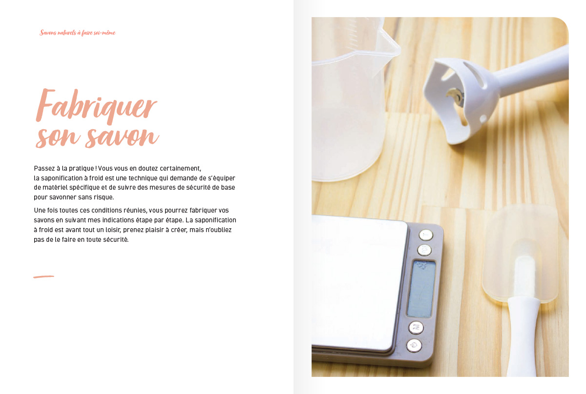 Livre Savons naturels à faire soimême AromaZone