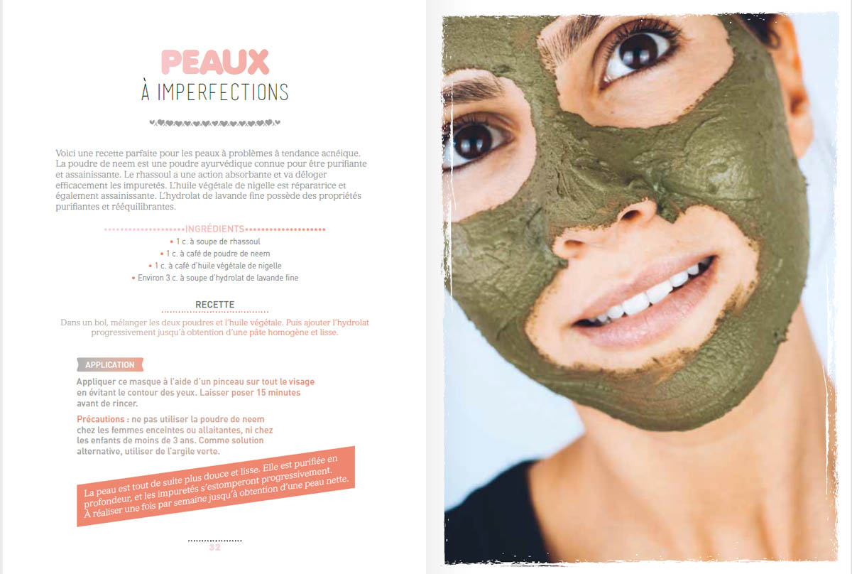 masque pour le visage recette