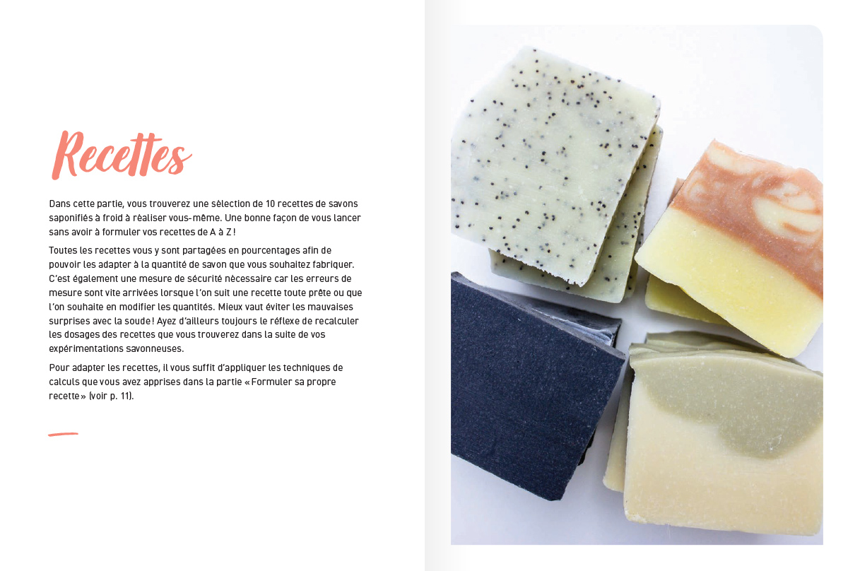 Livre Savons naturels à faire soimême AromaZone