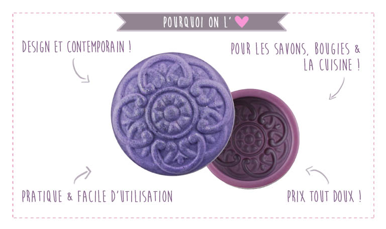 Moule En Silicone Mandala Aroma Zone