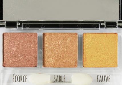 Recette Ma palette d'Ombres à paupières nacrées