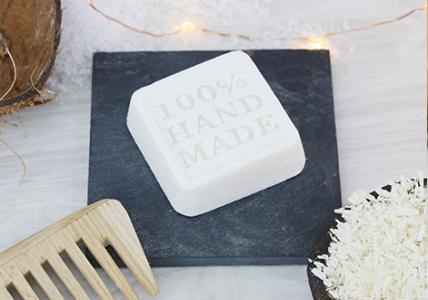 Recette Shampooing solide Lait de Coco & Fleur d'Ylang