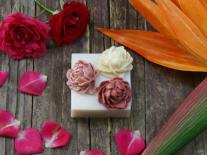 Savon jardin fleuri