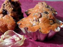 Muffins aux myrtilles et à l'huile essentielle de Géranium