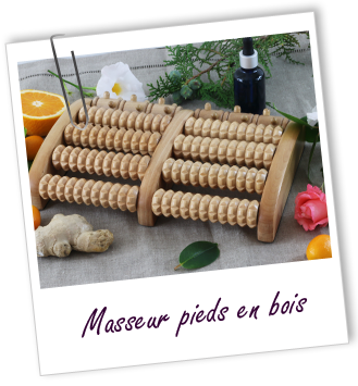 Masseur pieds en bois Aroma-Zone Masseur pieds en bois Aroma-Zone