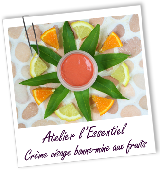 Atelier l'Essentiel - Crème visage bonne mine aux fruits d'été - Aroma-Zone