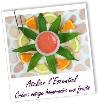 Atelier l'Essentiel - Crème visage bonne mine aux fruits d'été - Aroma-Zone Atelier l'Essentiel - Crème visage bonne mine aux fruits d'été - Aroma-Zone