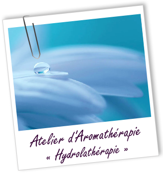 Atelier d'Aromathérapie - Découverte des hydrolats - Aroma-Zone Atelier d'Aromathérapie - Découverte des hydrolats - Aroma-Zone