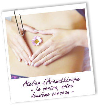 Atelier Aromathérapie - Le ventre, notre deuxième cerveau - Aroma-Zone Atelier Aromathérapie - Le ventre, notre deuxième cerveau - Aroma-Zone