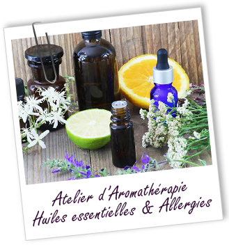 Atelier aromathérapie - Huiles essentielles & Allergies Strasbourg- Aroma-Zone
