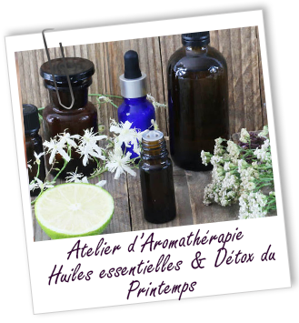 Atelier aromathérapie - Huiles essentielles & Détox du Printemps- Aroma-Zone Atelier aromathérapie - Huiles essentielles & Détox du Printemps- Aroma-Zone