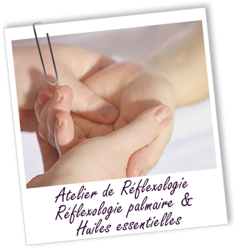 Atelier réflexologie - Réflexologie palmaire & huiles essentielles - Aroma-Zone Atelier réflexologie - Réflexologie palmaire & huiles essentielles - Aroma-Zone