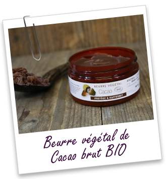 Beurre végétal Cacao BIO Aroma-Zone