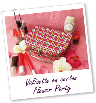 Valisette carton Flower Party Aroma-Zone Valisette carton Flower Party Aroma-Zone