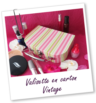Valisette carton Vintage Aroma-Zone Valisette carton Vintage Aroma-Zone