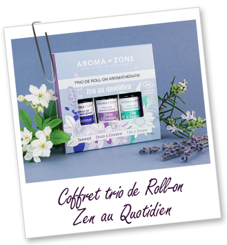 Coffret 3 roll-on - Zen au quotidien Aroma-Zone Coffret 3 roll-on - Zen au quotidien Aroma-Zone