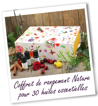 Coffret de rangement Nature pour 30 huiles essentielles Aroma-Zone Coffret de rangement Nature pour 30 huiles essentielles Aroma-Zone
