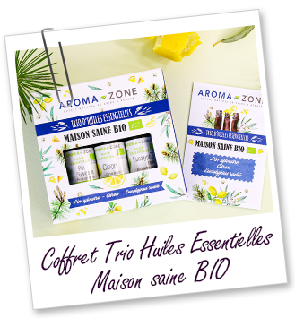 Coffret trio d'huiles essentielles - Maison saine BIO Coffret trio d'huiles essentielles - Maison saine BIO