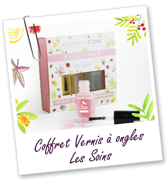 Coffret Soins des ongles naturels Aroma-Zone Coffret Soins des ongles naturels Aroma-Zone