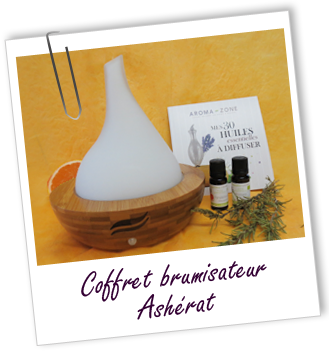 Coffret brumisateur Ashérat Aroma-Zone Coffret brumisateur Ashérat Aroma-Zone