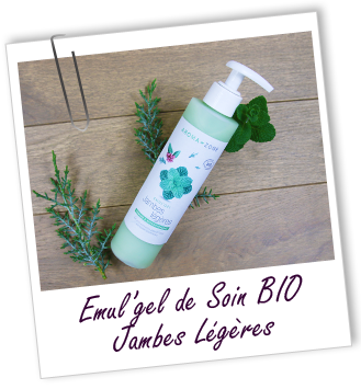 Emul'gel BIO JAMBES LEGERES Aroma-Zone Emul'gel BIO JAMBES LEGERES Aroma-Zone