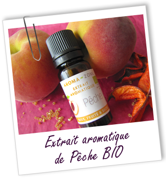 Extrait aromatique naturel Pêche BIO Aroma-Zone Extrait aromatique naturel Pêche BIO Aroma-Zone