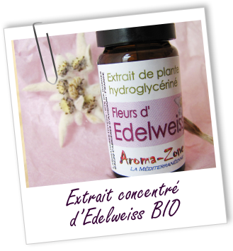 Extrait d'Edelweiss BIO - Aroma-Zone