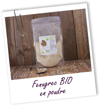 Poudre ayurvédique Fenugrec BIO Aroma-Zone Poudre ayurvédique Fenugrec BIO Aroma-Zone