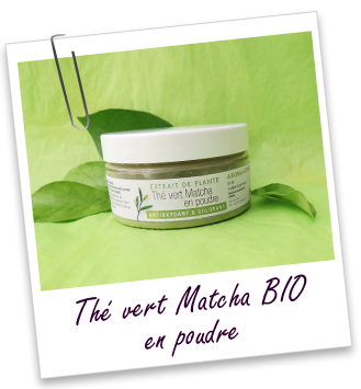 Thé vert Matcha du Japon BIO en poudre Aroma-Zone Thé vert Matcha du Japon BIO en poudre Aroma-Zone