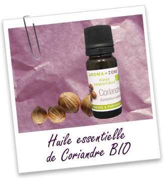 Huile essentielle de Coriandre BIO Aroma-Zone Huile essentielle de Coriandre BIO Aroma-Zone