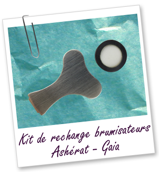 Kit membrane de rechange pour brumisateurs Ashérat et Gaïa Aroma-Zone Kit membrane de rechange pour brumisateurs Ashérat et Gaïa Aroma-Zone