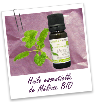 Huile essentielle Mélisse BIO Aroma-Zone Huile essentielle Mélisse BIO Aroma-Zone