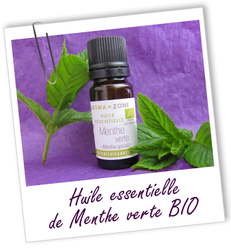 Huile essentielle Menthe verte BIO Aroma-Zone Huile essentielle Menthe verte BIO Aroma-Zone