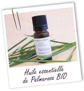 Huile essentielle Palmarosa BIO Aroma-Zone Huile essentielle Palmarosa BIO Aroma-Zone