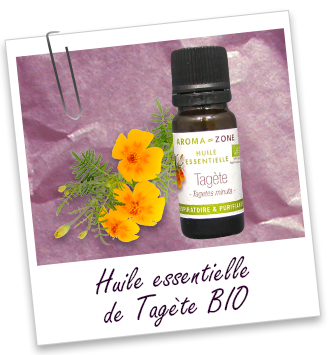 Huile essentielle Tagète BIO Aroma-Zone Huile essentielle Tagète BIO Aroma-Zone