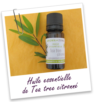 Huile essentielle Tea Tree citronné Aroma-Zone Huile essentielle Tea Tree citronné Aroma-Zone