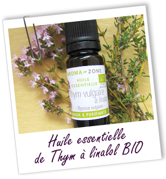 Huile essentielle Thym à linalol BIO Aroma-Zone Huile essentielle Thym à linalol BIO Aroma-Zone