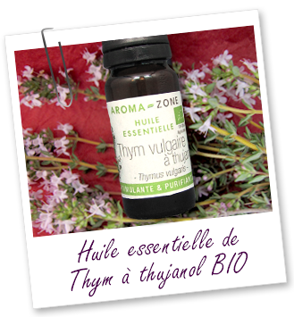 Huile essentielle Thym à thujanol BIO Aroma-Zone Huile essentielle Thym à thujanol BIO Aroma-Zone