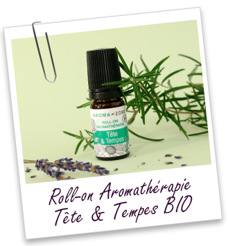 Roll-on aromathérapie Tête & Tempes BIO Roll-on aromathérapie Tête & Tempes BIO